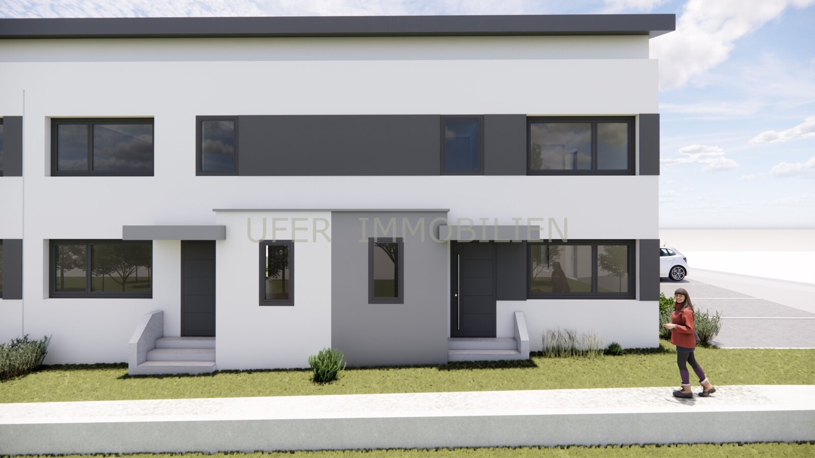 Schöntal Quartier - Modernes Reihenendhaus mit Garten, Dachterrasse und Keller