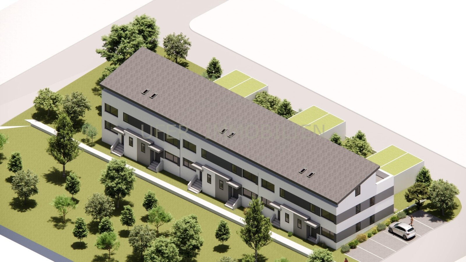 Schöntal Quartier - Modernes Reihenendhaus mit Garten und Dachterrasse