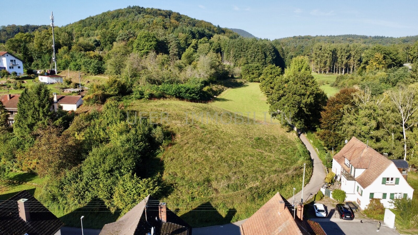 Vielfältig bebaubares Grundstück-auch Tiny Haus Bebauung-mit Blick auf die Berwartstein