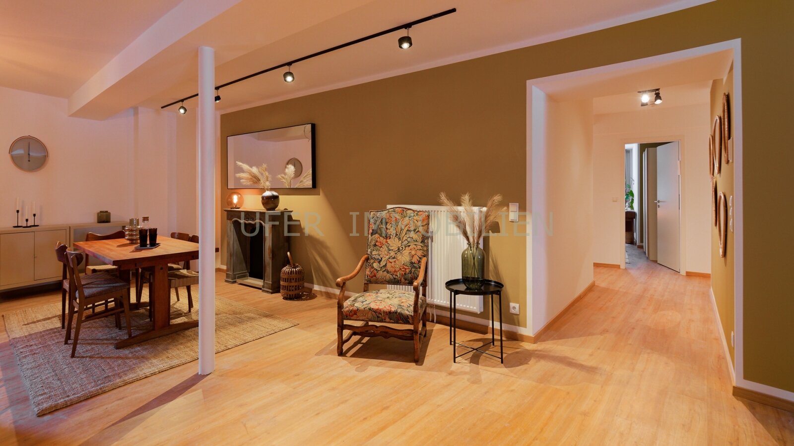 Geräumige, möblierte 6,5-Zimmer-Wenwohnung – ideal als Firmenwohnung auf Zeit, WG oder Großfamilienwohnung