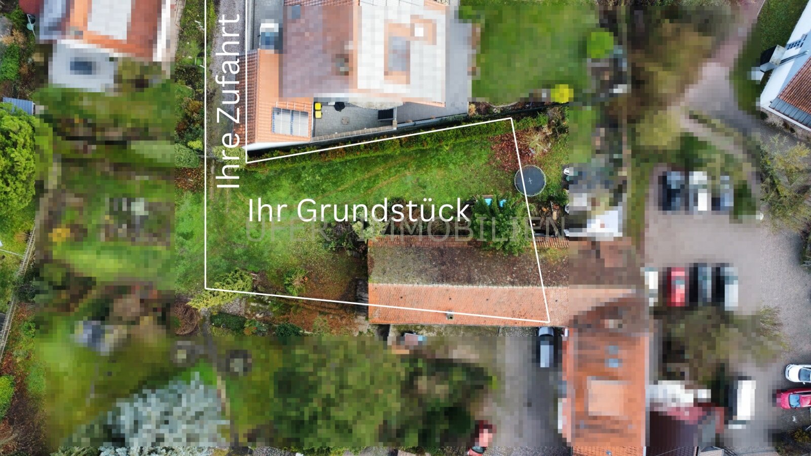 Drohnenaufnahme Grundstück Drohnenaufnahme Grundstück