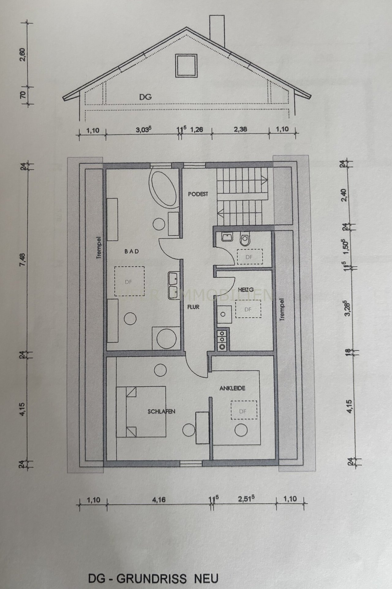 Grundriss DG Grundriss DG